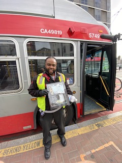 Muni Operator, Terry,  was the inspiration for this series, 