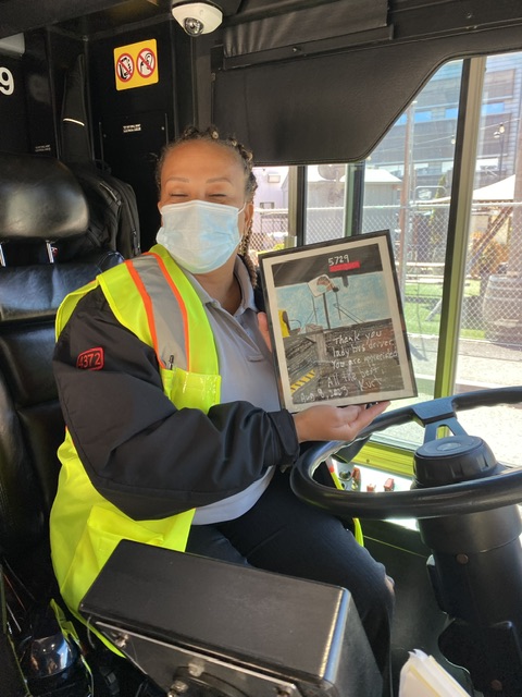 This is Yolonda, She drives the 22 Fillmore.